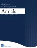 Academy of Management Annals